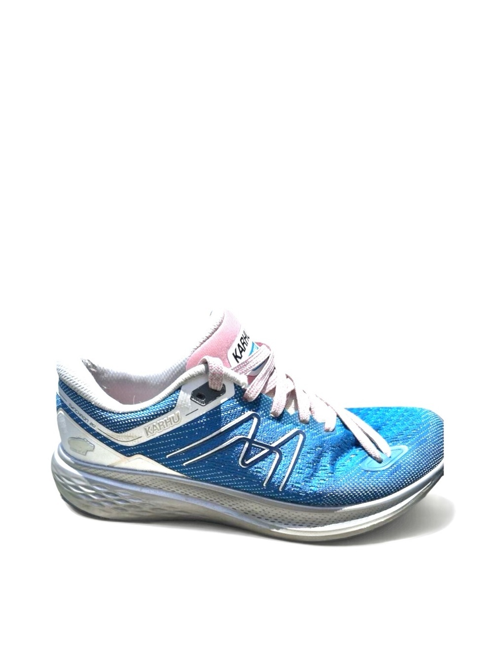 Karhu Synchron 2.0 Women's Running Shoes Size 8 US Blue Pink Athletic Sneakers